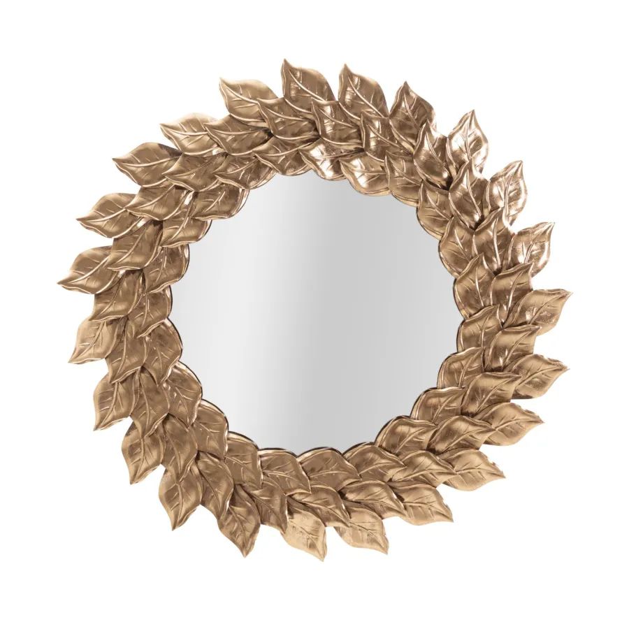 Lustro ścienne GLAM PETAL RAME Ø 73X5 cm